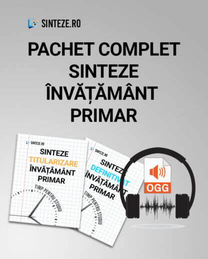 Pachet complet sinteze învățământ primar