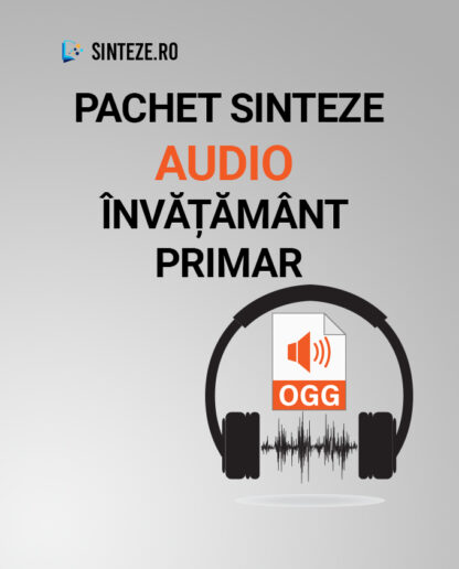 Pachet Sinteze Audio pentru titularizare și definitivat învățământ primar