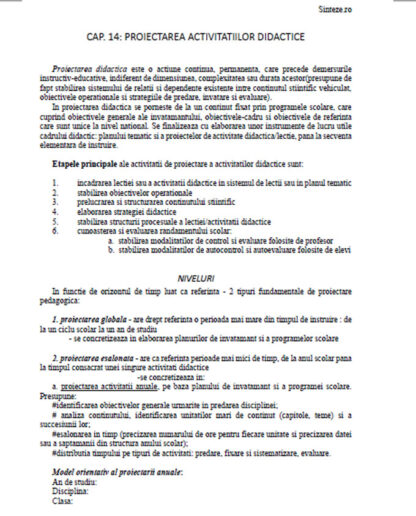 Pachet sinteze grad didactic II educatori - imagine 8